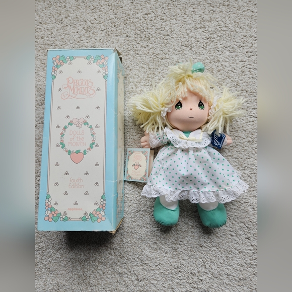 Vintage Precious Moments Doll Of The Month with Box(1991) - Picture 1 of 5